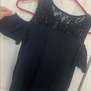 Abercrombie Kids off the shoulder blouse